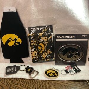 NCAA University of Iowa Hawkeyes collegiate logo bundle